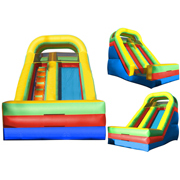 hot sale used inflatable slides